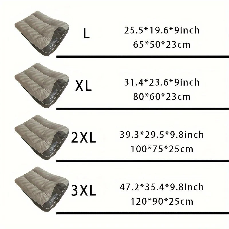 Animal Bed/Mat, Raised End for Comfortable Sleeping