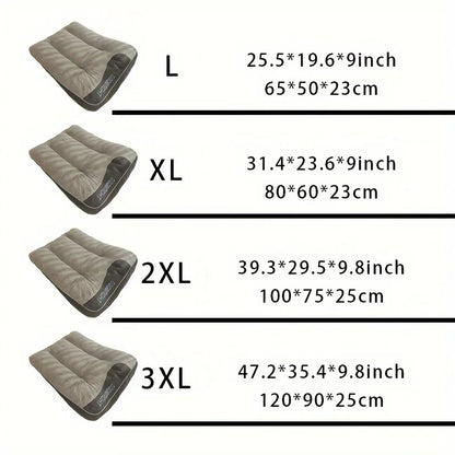 Animal Bed/Mat, Raised End for Comfortable Sleeping
