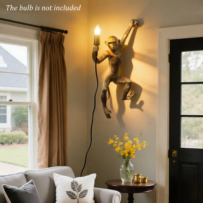 60w 110v Monkey Shape Wall Lamp