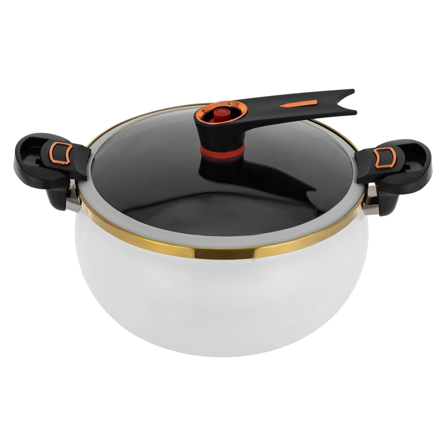 Black/White 8L Micro Multi-Function Pressure Cooker