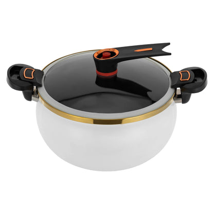 Black/White 8L Micro Multi-Function Pressure Cooker